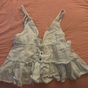 BRAND NEW!! Ocean Drive top size medium. color baby blue
